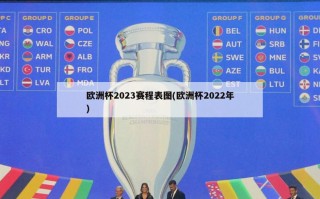 欧洲杯2023赛程表图(欧洲杯2022年)