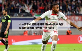 nba奥本山宫殿斗殴事件(nba奥本山宫殿事件球迷被打大本什么反应)